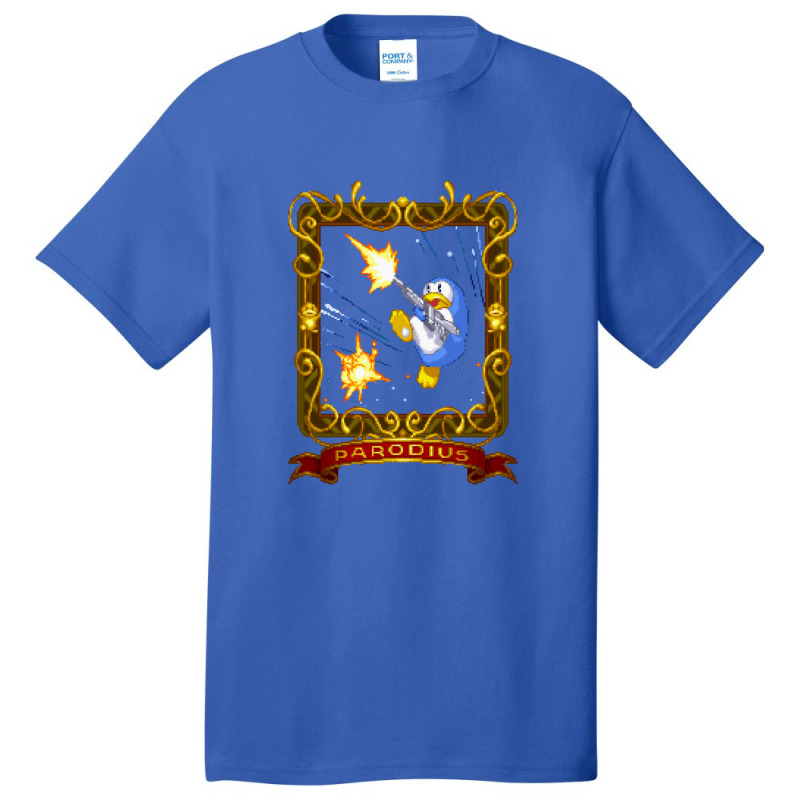 Parodius Penguin With A Machine Gun 1 Basic T-shirt | Artistshot