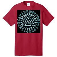 Valknut Wotansknoten Wikingerdreieick  Hipster Boy Basic T-shirt | Artistshot