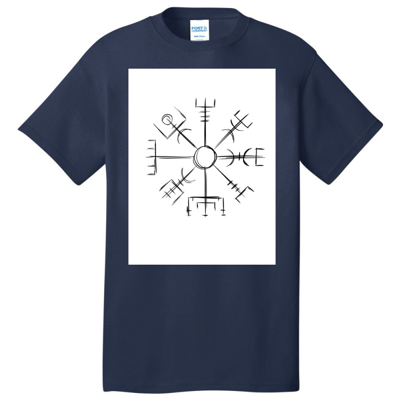 Vegvisir Viking Compass  Cute Music Basic T-shirt | Artistshot