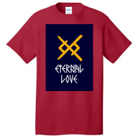 Viking Eternal Love Rune  Nature Hipster Basic T-shirt | Artistshot