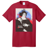 Christopher Columbus In Painting Art Basic T-shirt | Artistshot