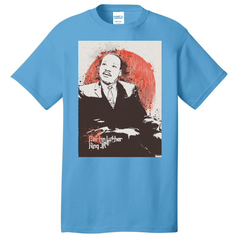 Martin Luther King Jr Painting Art Basic T-shirt | Artistshot