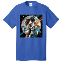 70's Disco Couple Dancing Basic T-shirt | Artistshot