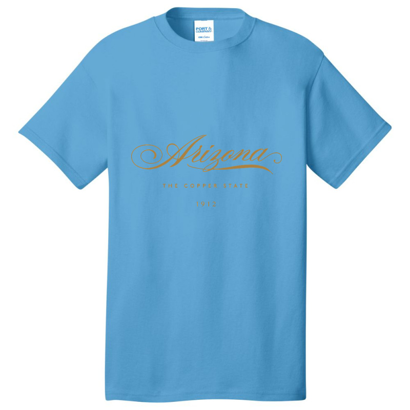 Arizona Calligraphic Lettering Basic T-shirt | Artistshot