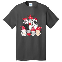 Cat Christmas Tree Basic T-shirt | Artistshot