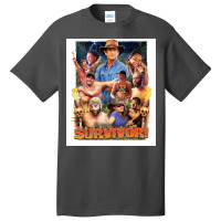 Survivor Epic Poster Nostalgia Basic T-shirt | Artistshot