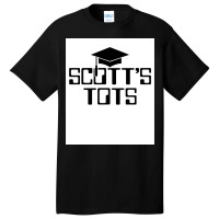 The Office Scottx27s Tots Poster Boy Basic T-shirt | Artistshot