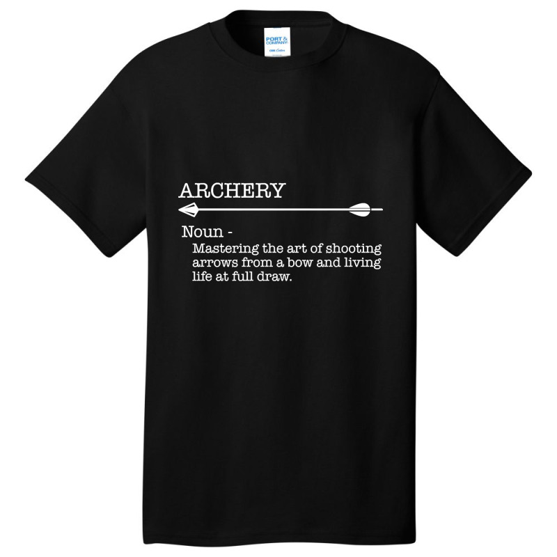 Archery - Archery Noun Basic T-shirt by MadonnaDaum45 | Artistshot