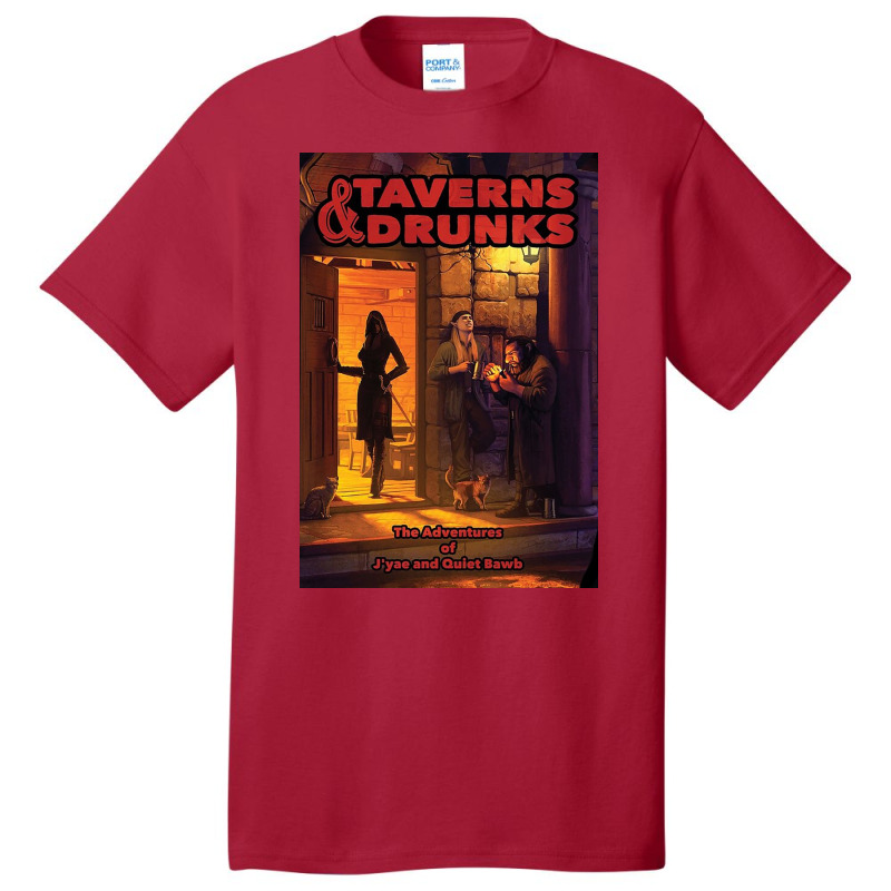 Taverns & Drunks Basic T-shirt by johnlu | Artistshot