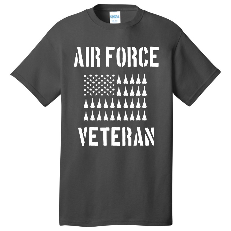 Air Force Veteran F-111 Bomber Us Flag Basic T-shirt | Artistshot