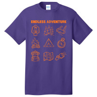 Adventure Camping Items Basic T-shirt | Artistshot