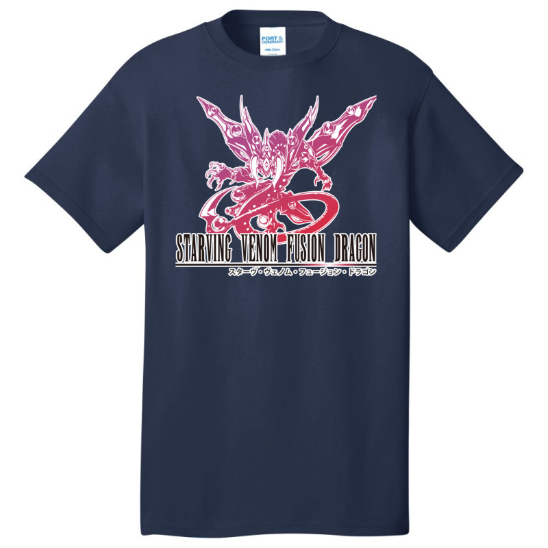 Starving Venom Fusion Dragon In Final Fantasy Style 1 Basic T-shirt by GretchenJennie | Artistshot