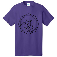 Auslan Sign Language-nib17 Basic T-shirt | Artistshot