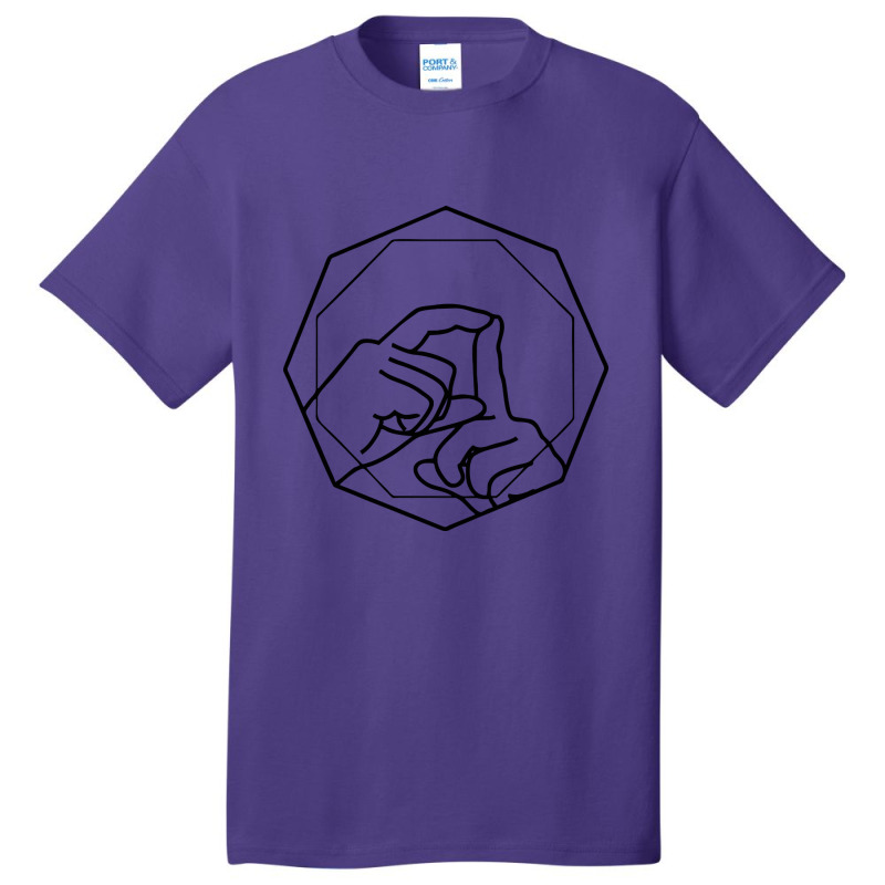 Auslan Sign Language-nib17 Basic T-shirt by dentistdamaging500 | Artistshot