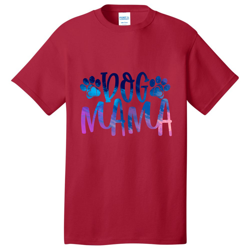 New Dog Mama Typography Basic T-shirt | Artistshot