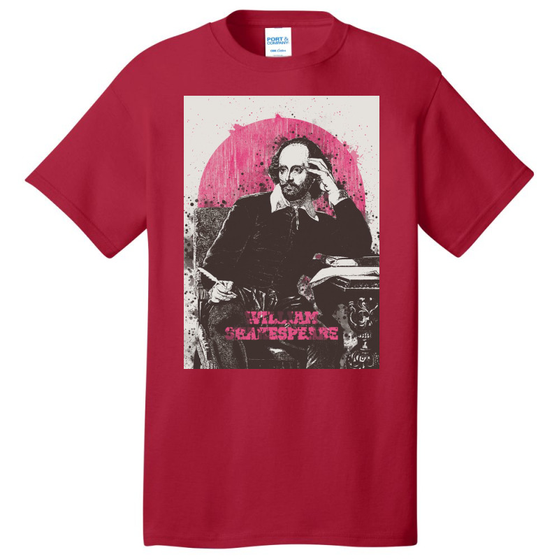 William Shakespeare Basic T-shirt | Artistshot