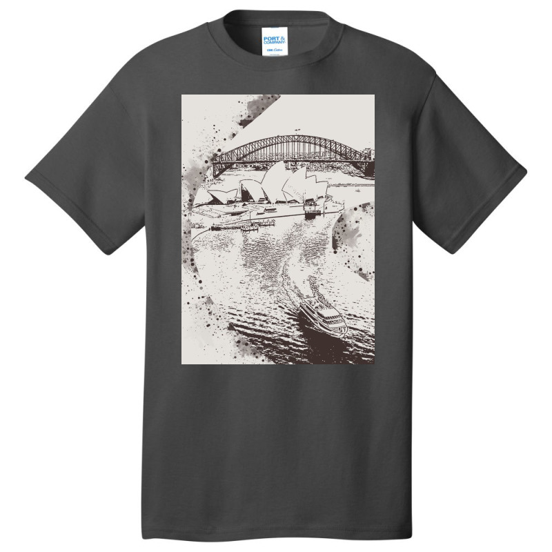 Sydney Landmark Basic T-shirt | Artistshot