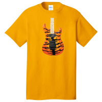 Tiger Skin Guitar Basic T-shirt | Artistshot