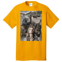 Vikings  Blue Gift Yellow Basic T-shirt | Artistshot