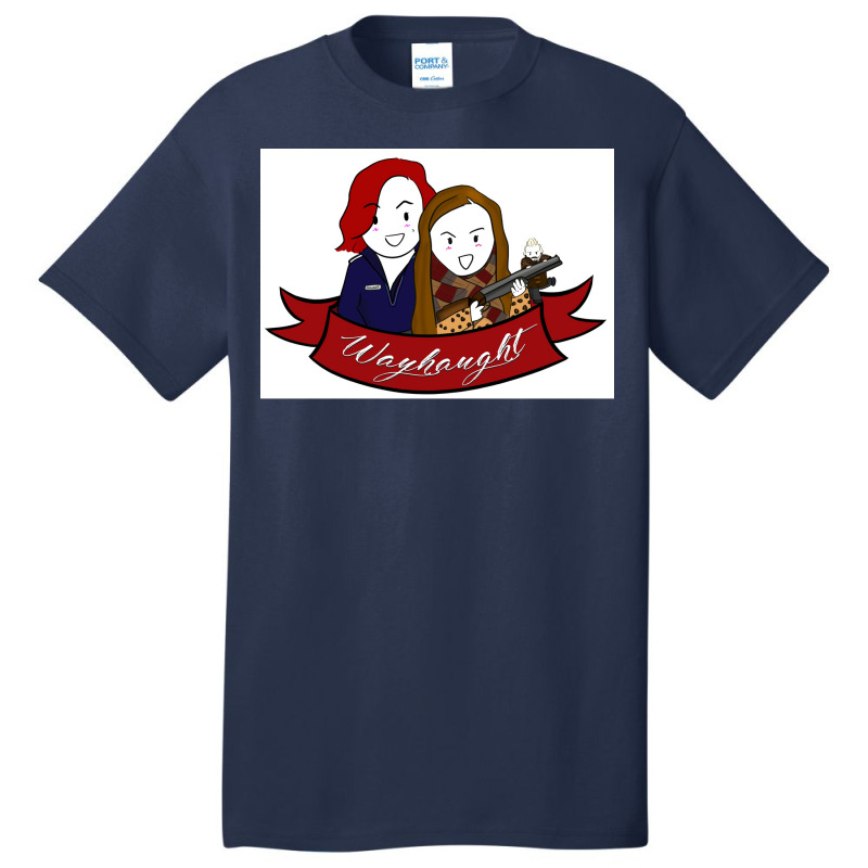 Wayhaught Poster 80s (1) Basic T-shirt by venessstaatsb | Artistshot