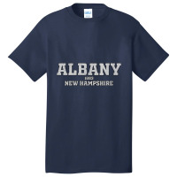 Albany New Hampshire Basic T-shirt | Artistshot