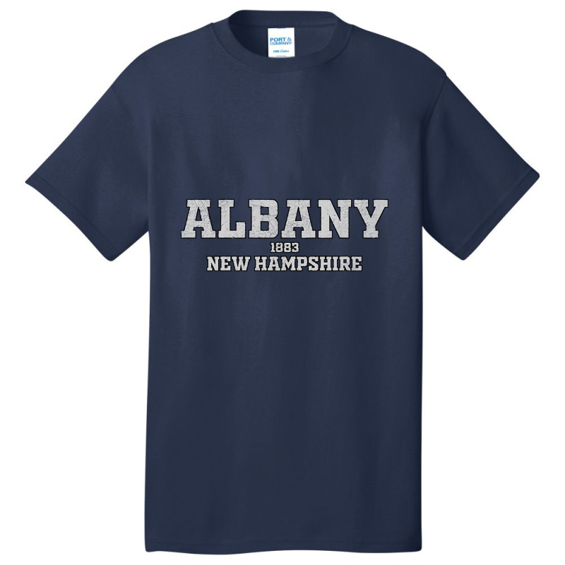 Albany New Hampshire Basic T-shirt by ternacanuda | Artistshot