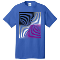 Optical Illusion Art, Asexual Illusion Art Basic T-shirt | Artistshot