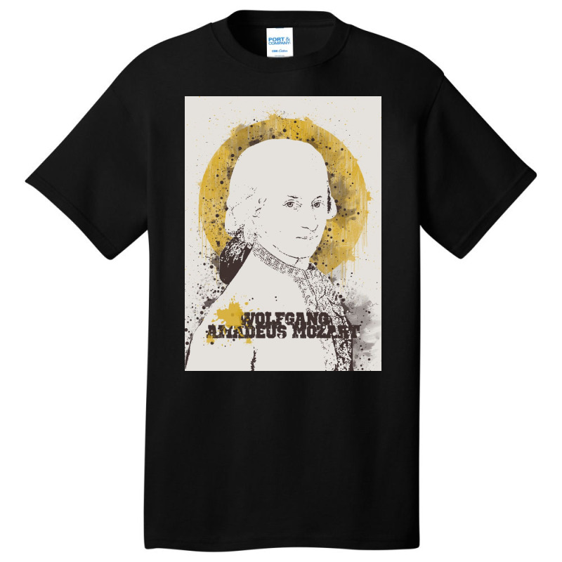 Wolfgang Amadeus Mozart Basic T-shirt | Artistshot