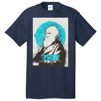 Charles Darwin Painting Art Basic T-shirt | Artistshot