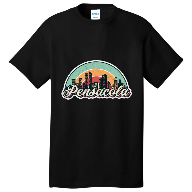 Pensacola City Retro Basic T-shirt | Artistshot