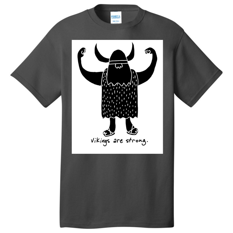 Strong Viking  Music Funny Basic T-shirt | Artistshot