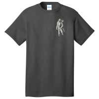 Pondering Astronaut Basic T-shirt | Artistshot