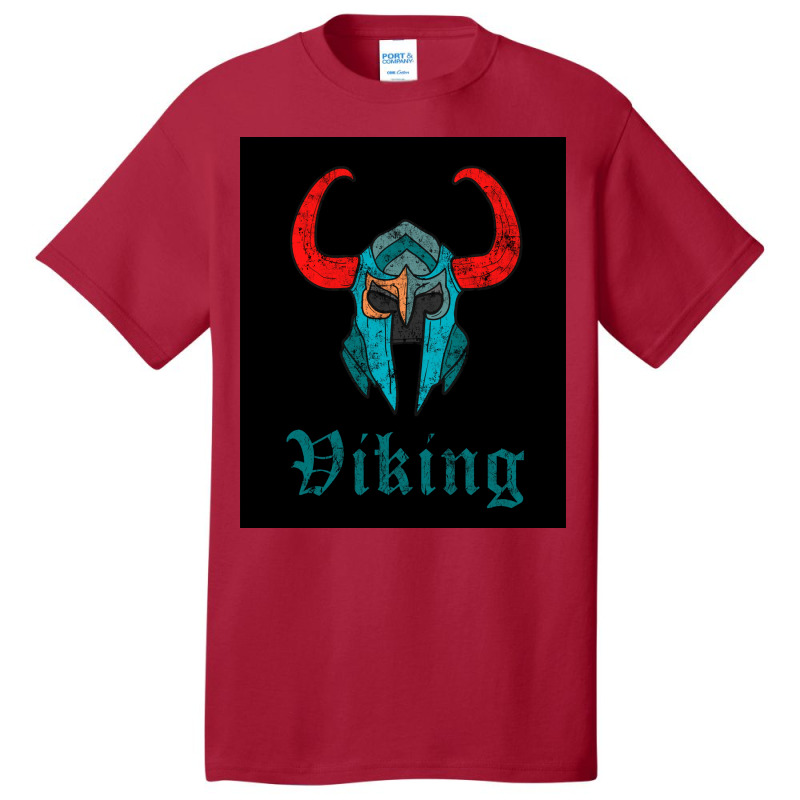 Viking Warrior Helmet  Summer Gift Basic T-shirt | Artistshot