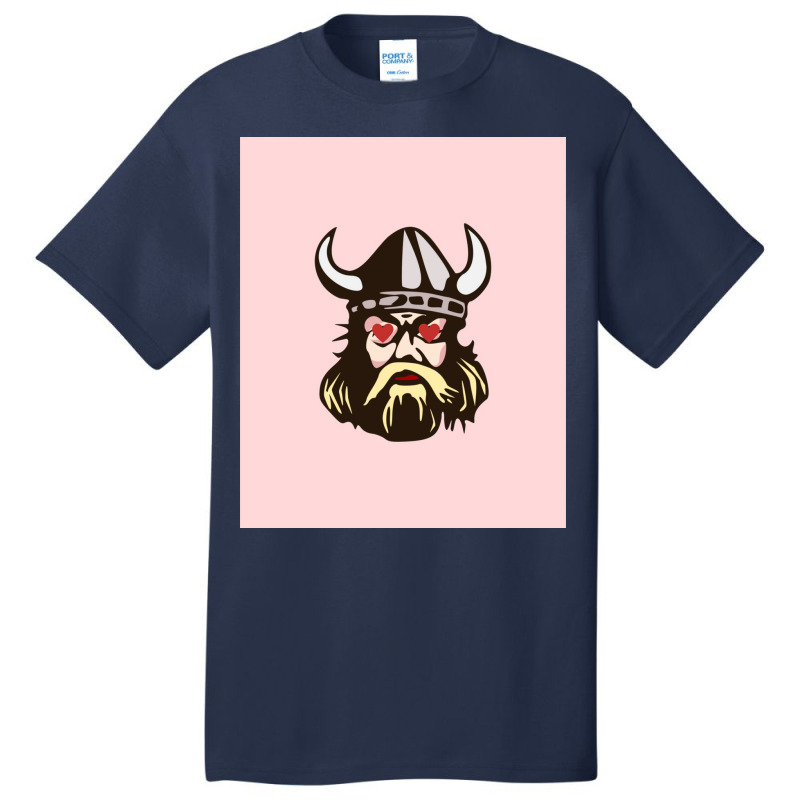 Viking Valentines Love Eyes  Humor Basic T-shirt | Artistshot