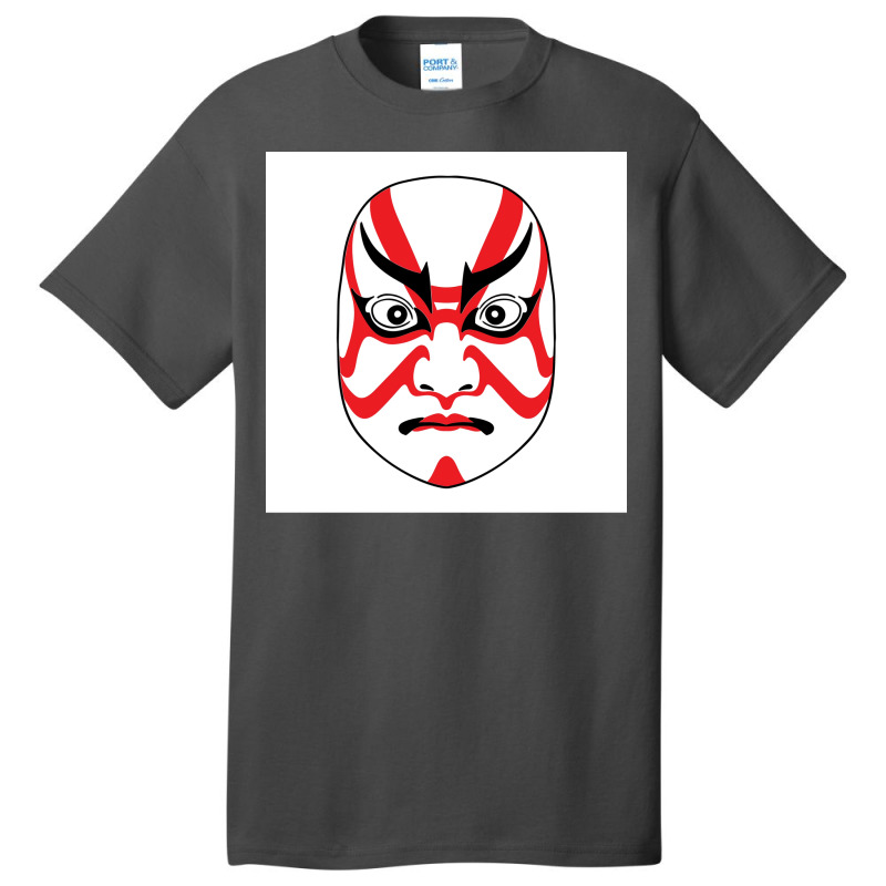 Kabuki Mask Poster Cute Basic T-shirt | Artistshot