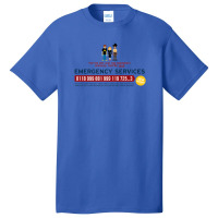 It Crowd - Emergency Services Basic T-shirt | Artistshot