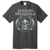 Avenged Graphic Sevenfold 80s Aesthetic Design Basic T-shirt | Artistshot