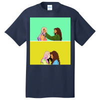 Jules And Rue Poster Retro Basic T-shirt | Artistshot