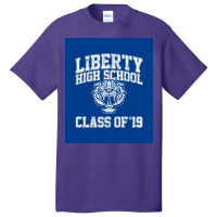 Lhs Class Of 19 Poster Aesthetic Basic T-shirt | Artistshot