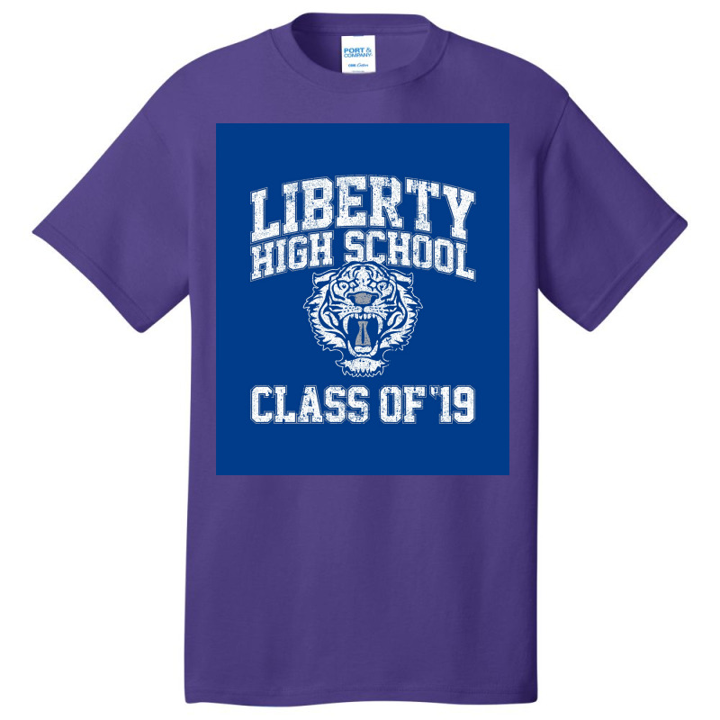 Lhs Class Of 19 Poster Aesthetic Basic T-shirt | Artistshot