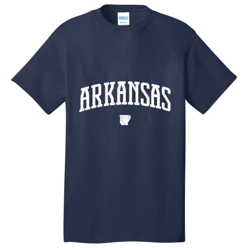 Arkansas Vintage Style Basic T-shirt by ternacanuda | Artistshot