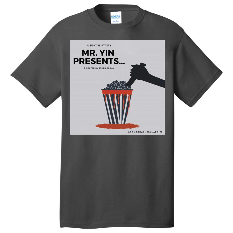 Psych Quotmr Yin Presentsquot Poster Red Basic T-shirt | Artistshot