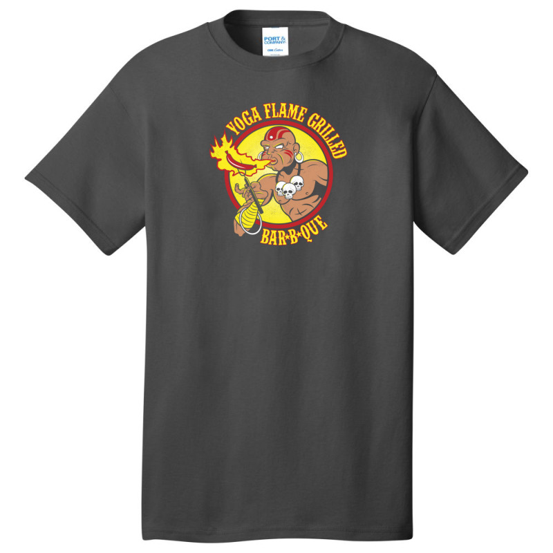 Yoga Flame Grilled Bbq 1 Basic T-shirt | Artistshot