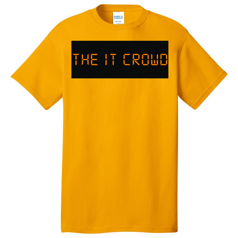 The It Crowd Poster Green Basic T-shirt | Artistshot