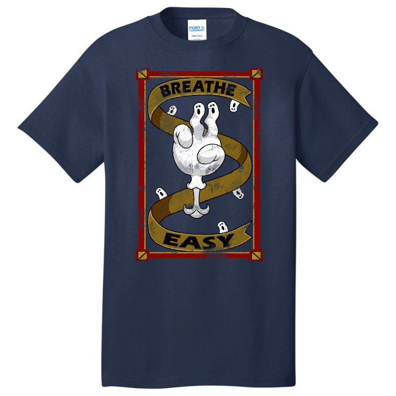 Breathe Easy Basic T-shirt by cryingdappled109 | Artistshot