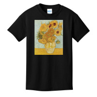 Limited Edition Van Gogh - Sunflowers Basic Youth T-shirt | Artistshot