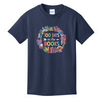 Limited Edition 100 Days In The Books Reading Lover Student Teacher Basic Youth T-shirt | Artistshot