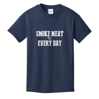 Funny Bbq Smoker Accessory Pitmaster Dad Grilling Gift Men Basic Youth T-shirt | Artistshot