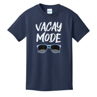 Limited Edition Vacay Mode Sunglasses Simmer Beach Island Basic Youth T-shirt | Artistshot