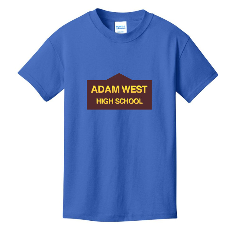 Adam West High School Basic Youth T-shirt | Artistshot